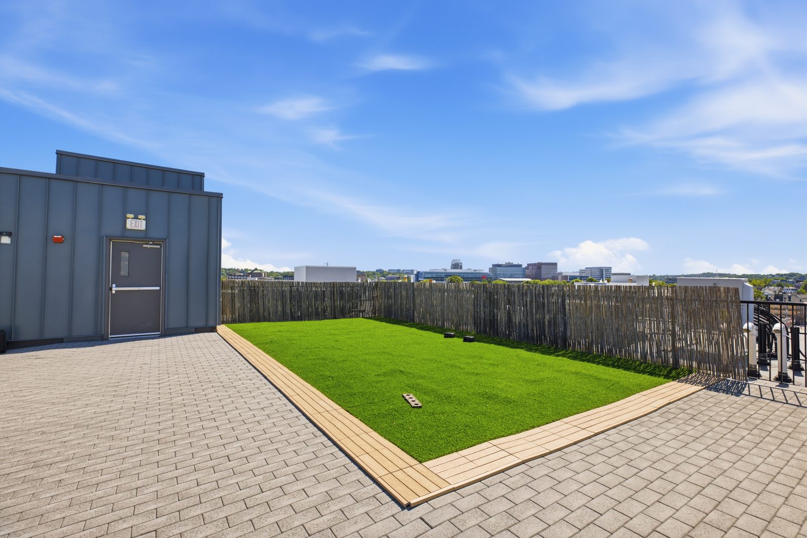 Shared space in The Riverview Penthouse's building